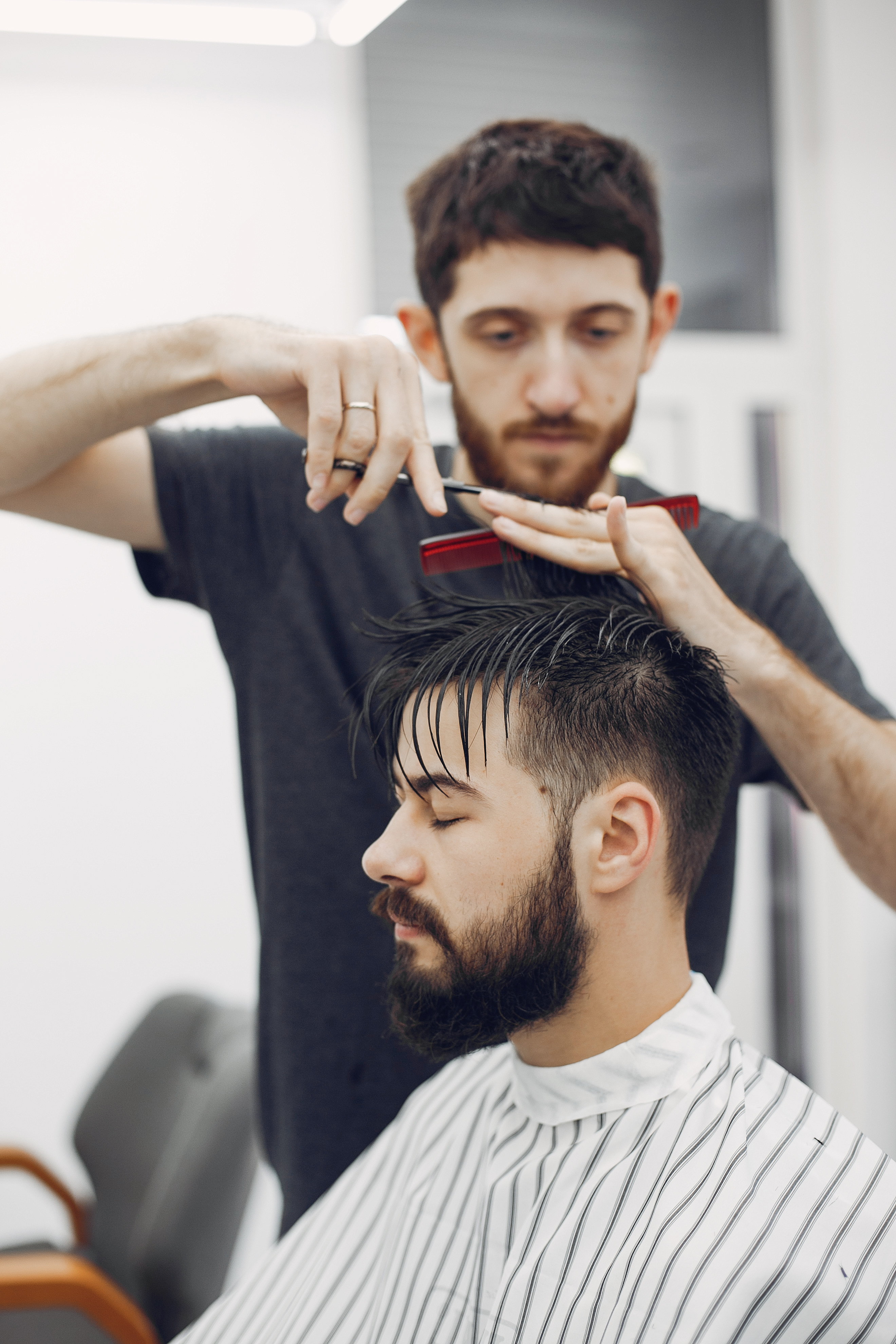 تجربة العناية في الصالون